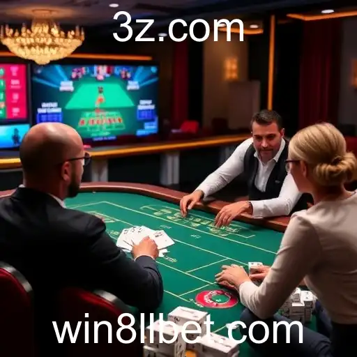 Experiência Autêntica e Interativa no Live Casino da 8llbet